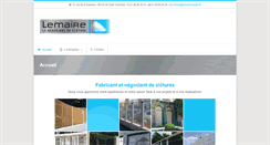 Desktop Screenshot of lemaire-tricotel.fr